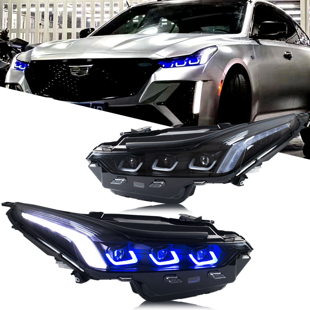 inginuity time LED Headlights for Cadillac CT5 CT5-V 2020 2021