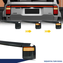 Load image into Gallery viewer, inginuity time LED RGB Tail Lights &amp; Trunk Lid Lamp for Toyota Land Cruiser LC250 2024-2026 APP Control Color Change Start-up Animation Rear Lamps Assembly
