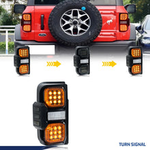 Load image into Gallery viewer, inginuity time LED Raptor Tail Lights for Ford Bronco 2021-2026 Start-up Animation Sequential Turn Signal Rear Lamps Assembly
