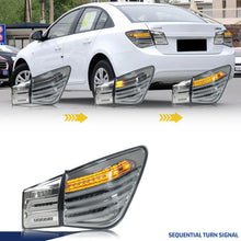 Load image into Gallery viewer, inginuity time LED Tail Lights for Chevrolet Cruze Chevy 2010-2015 Start-up Animation Sequential Turn Signal Benz Design Rear Lamps Assembly
