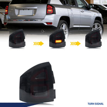 Load image into Gallery viewer, inginuity time LED Tail Lights for Jeep Compass 2007-2017 Sport Latitude Limited Sequential Turn Signal Rear Lamps Assembly
