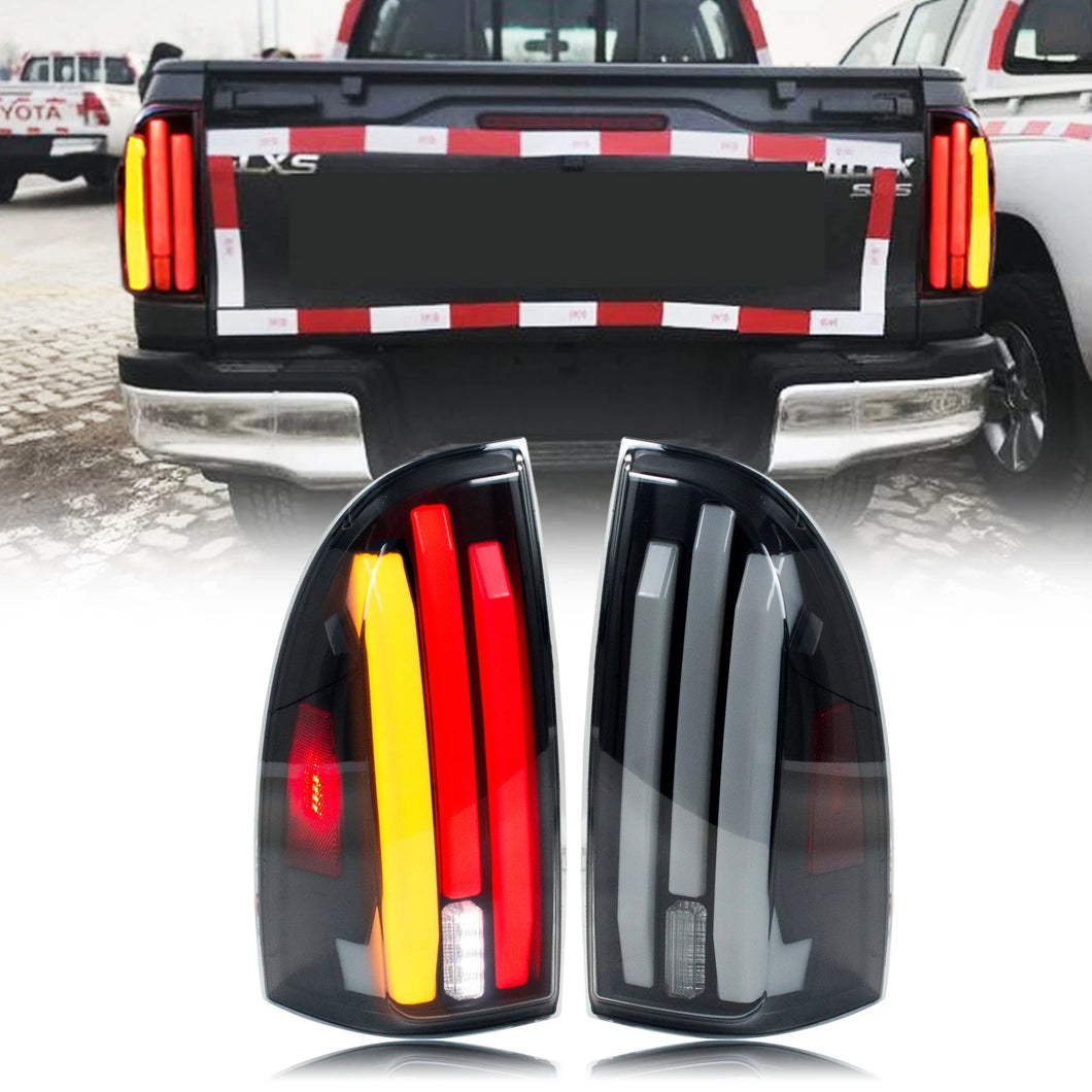 inginuity time LED Tail Lights for Toyota Tacoma 2005-2015 SR5 TRD Start-up Animation Sequential Turn Signal Rear Lamps Assembly