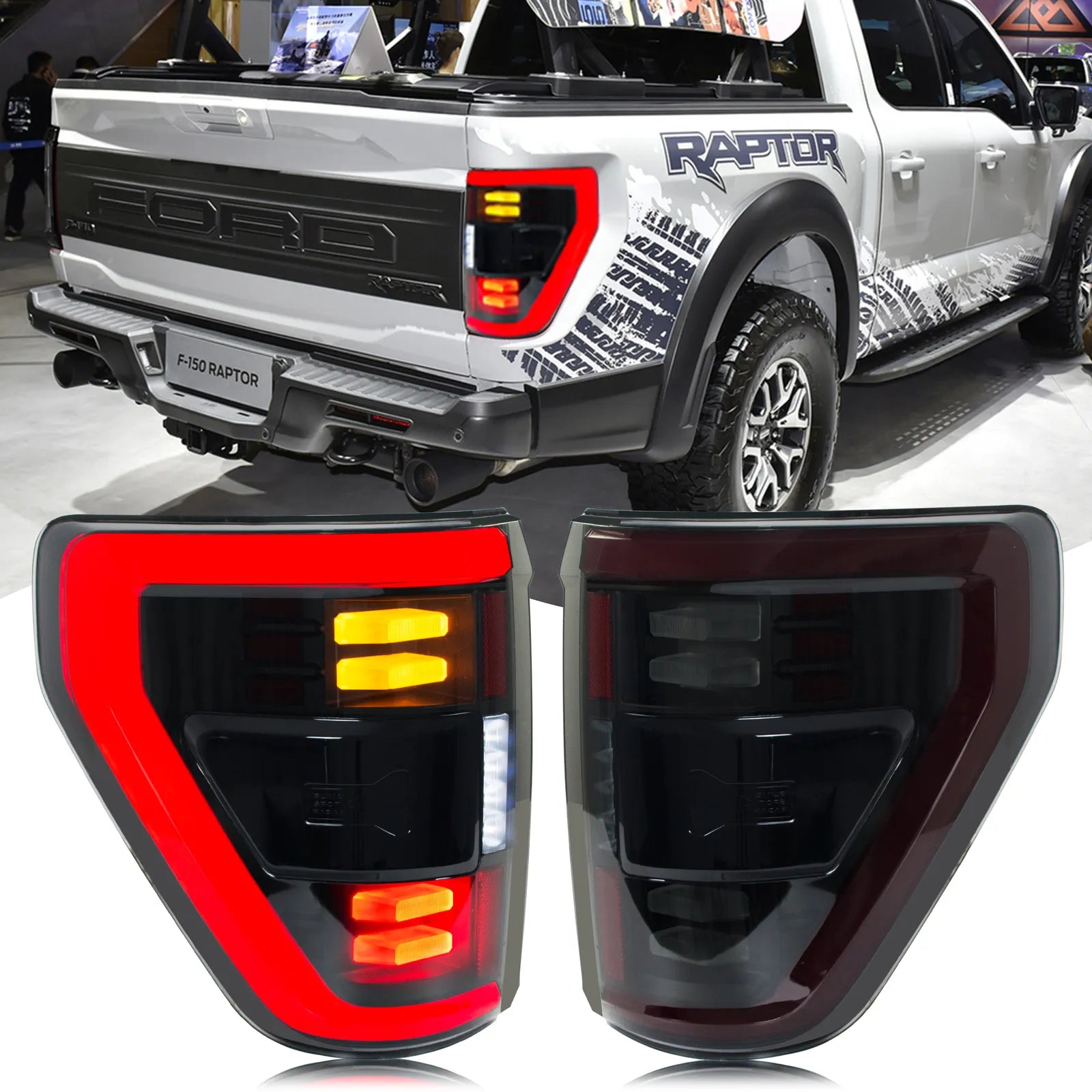 inginuity time LED Tail Lights for Ford F-150 XLT Lariat P702 14th Gen ...