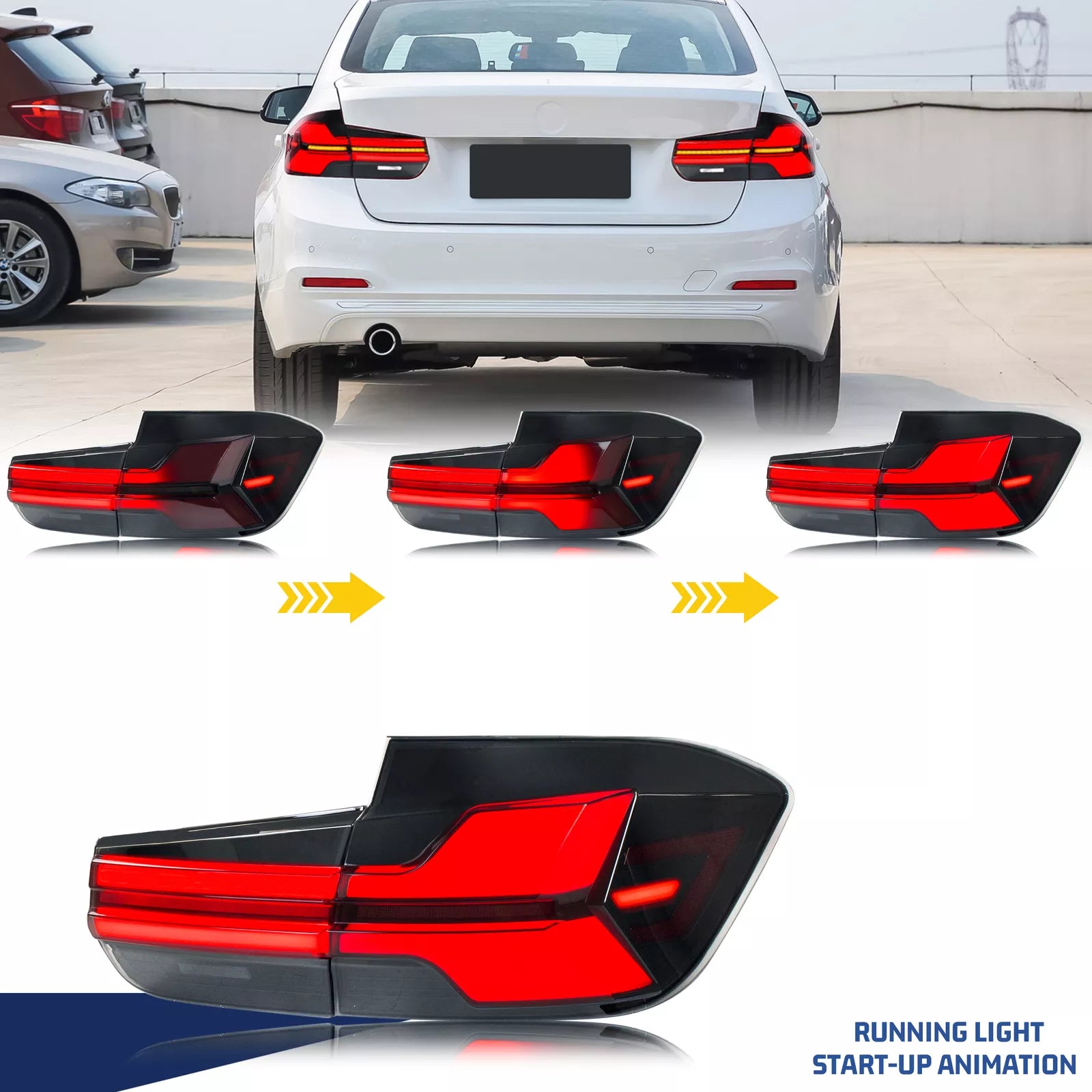 inginuity time LED G05 Tail Lights for BMW 3-Series F30 F80 M3