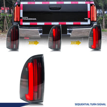 Load image into Gallery viewer, inginuity time LED Tail Lights for Toyota Tacoma 2005-2015 SR5 TRD Start-up Animation Sequential Turn Signal Rear Lamps Assembly
