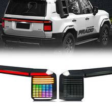 Load image into Gallery viewer, inginuity time LED RGB Tail Lights &amp; Trunk Lid Lamp for Toyota Land Cruiser LC250 2024-2026 APP Control Color Change Start-up Animation Rear Lamps Assembly
