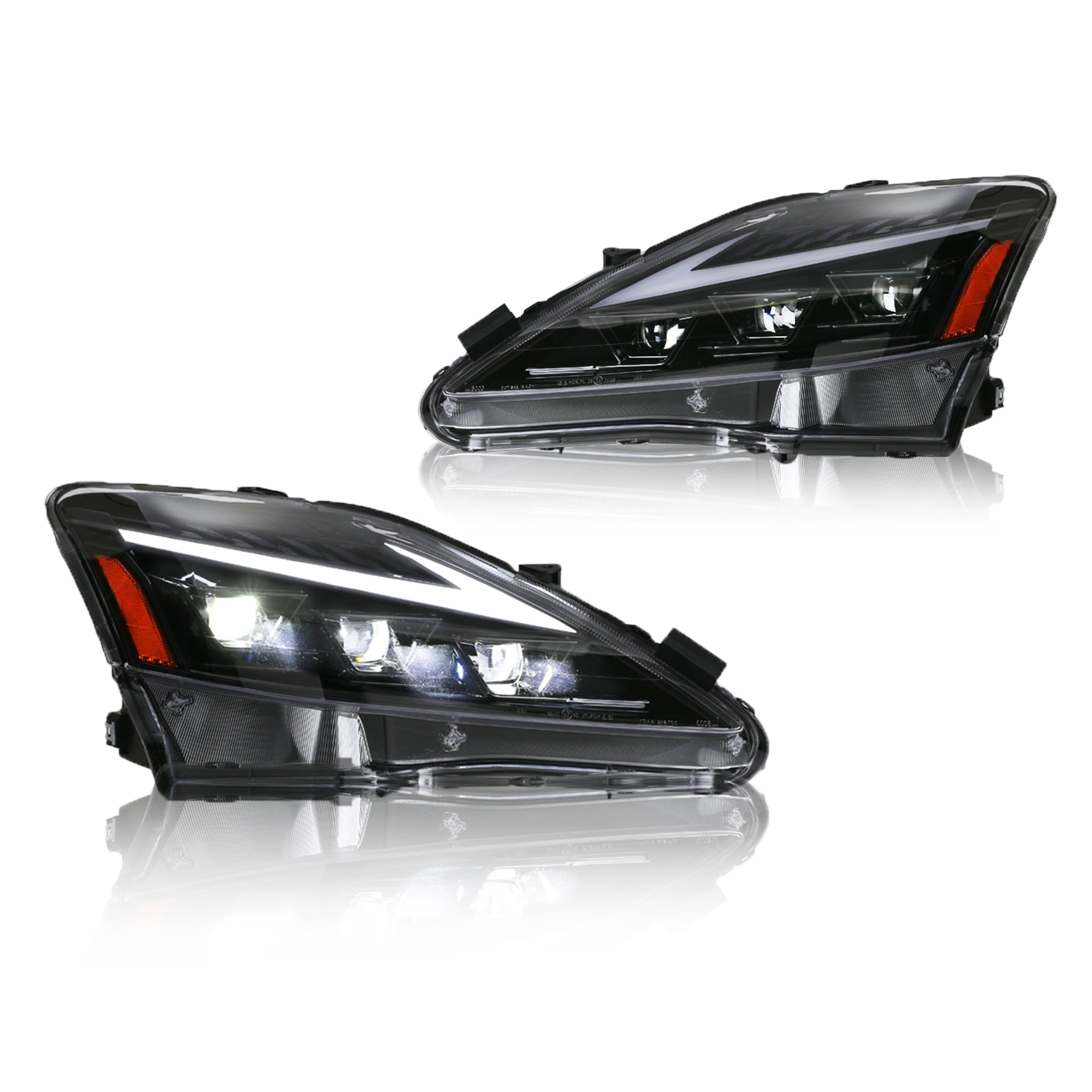 inginuity time LED Headlights for Lexus IS250 IS350 ISF 2006-2013