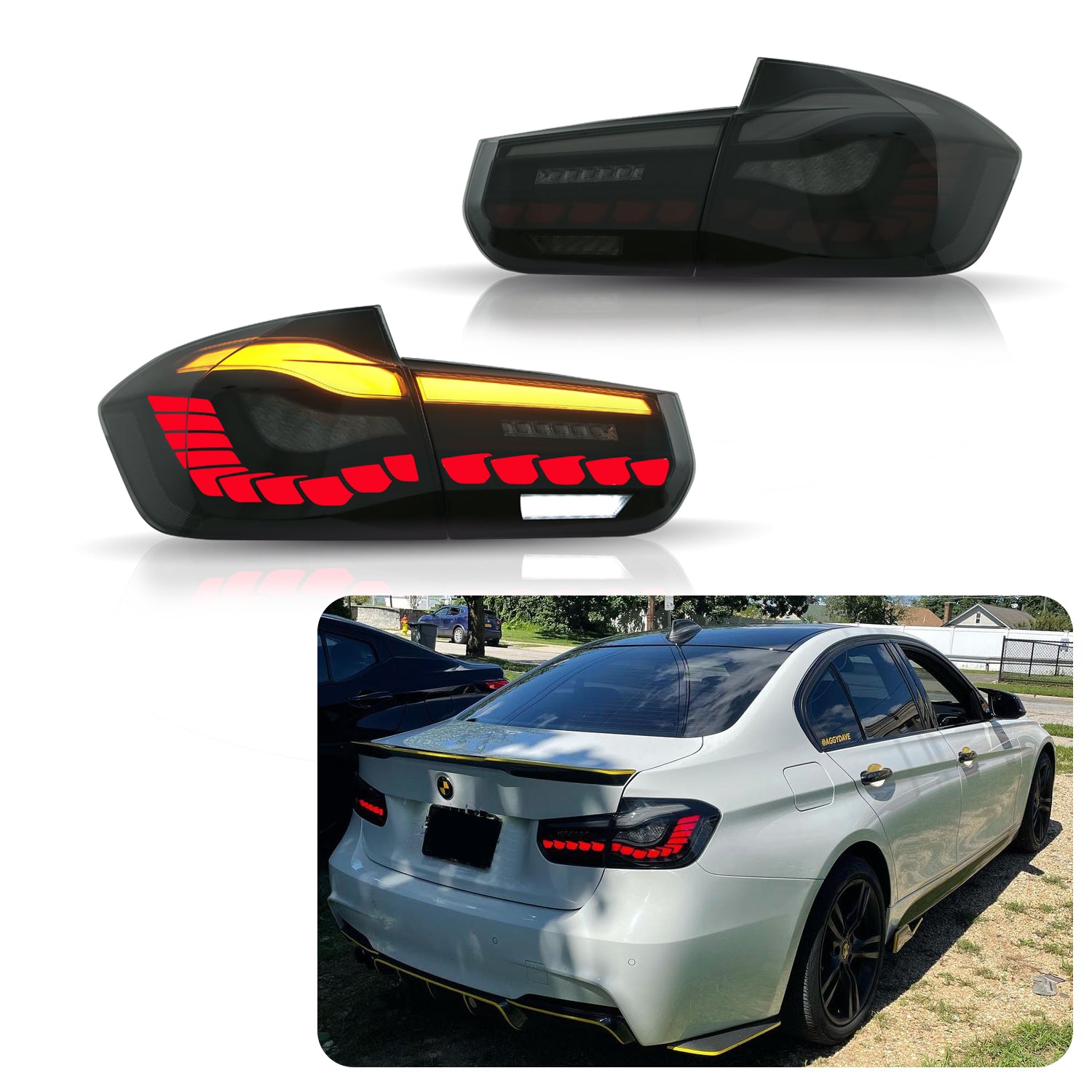 inginuity time GTS スタイル OLED テールライト BMW 3 シリーズ M3