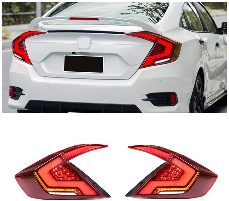 For Honda CIVIC 10th Gen 2016-2022 Body Kit Roof Spoiler Wing Silvery Typer Style Car Rear Wing Rear Spoiler Car Accessories For Honda CIVIC 10th Gen 2016-2022 Body Kit Roof Spoiler Wing Silvery Typer Style Car Rear Wing Rear Spoiler Car Accessories