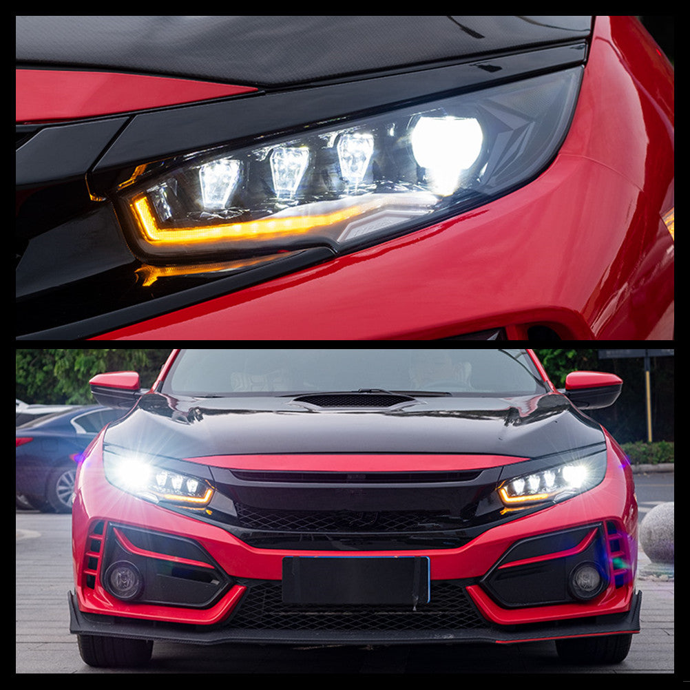 inginuity time LED 4 プロジェクター ヘッドライト 2016-2021 ホンダ