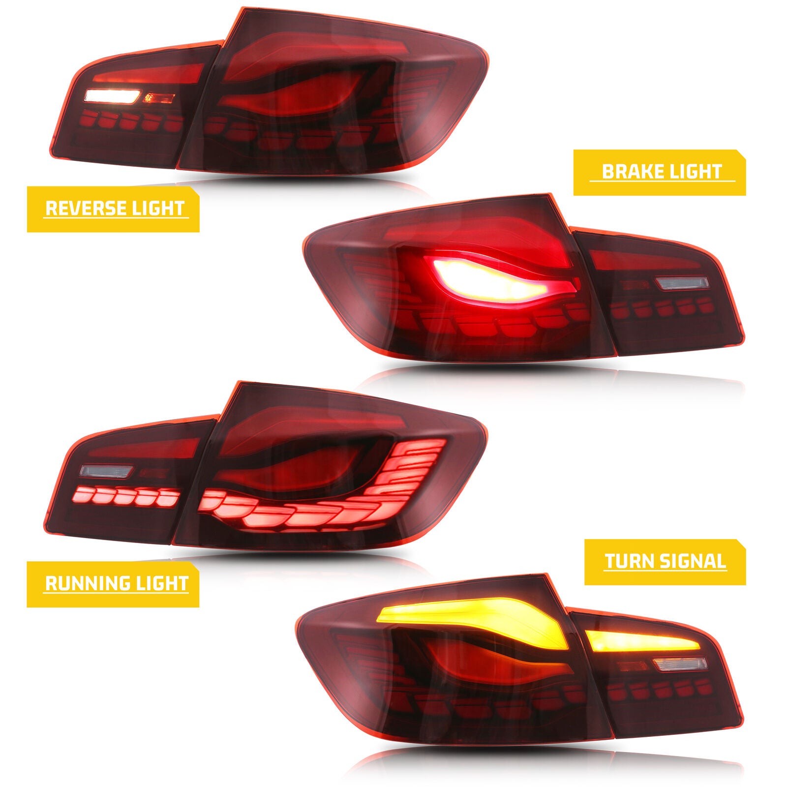 inginuity time LED GTS テールライト BMW 5 シリーズ F10 F18 2011