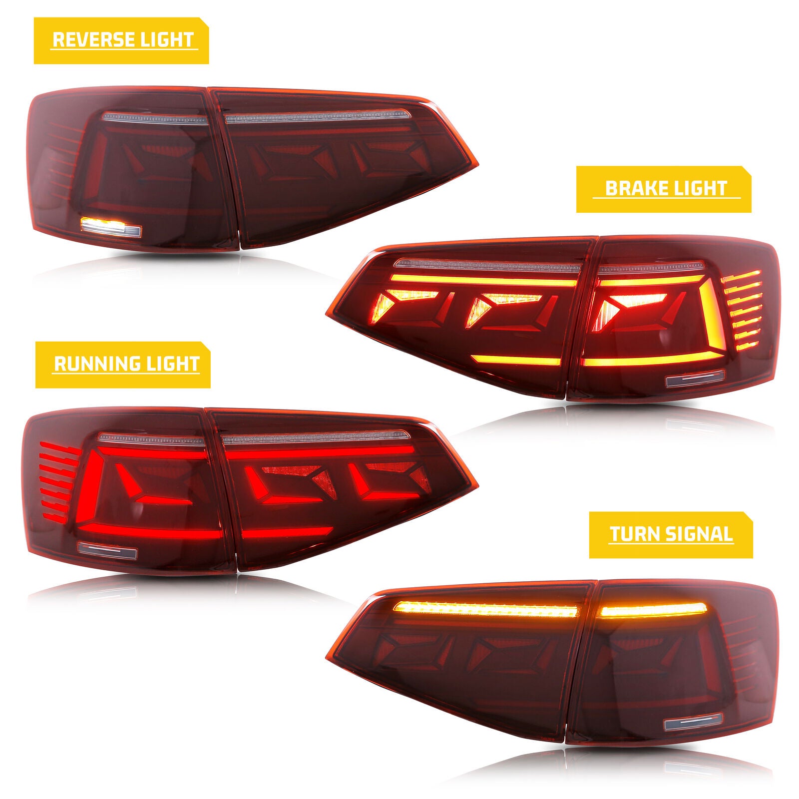 inginuity time LED Tail Lights for VW Volkswagen Jetta 2015 2017 – Inginuity Time