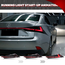 Load image into Gallery viewer, inginuity time LED Tail Lights with Trunk Lamp for Lexus 2014 2015 IS250 2016 2017 IS200t 2016-2020 IS300 2014-2020 IS350 Start Up Animation Sequential Facelift Lamps
